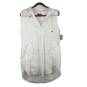 Forcynthia Beachwear Womens Swim Coverup Dress Linen Size M Hooded